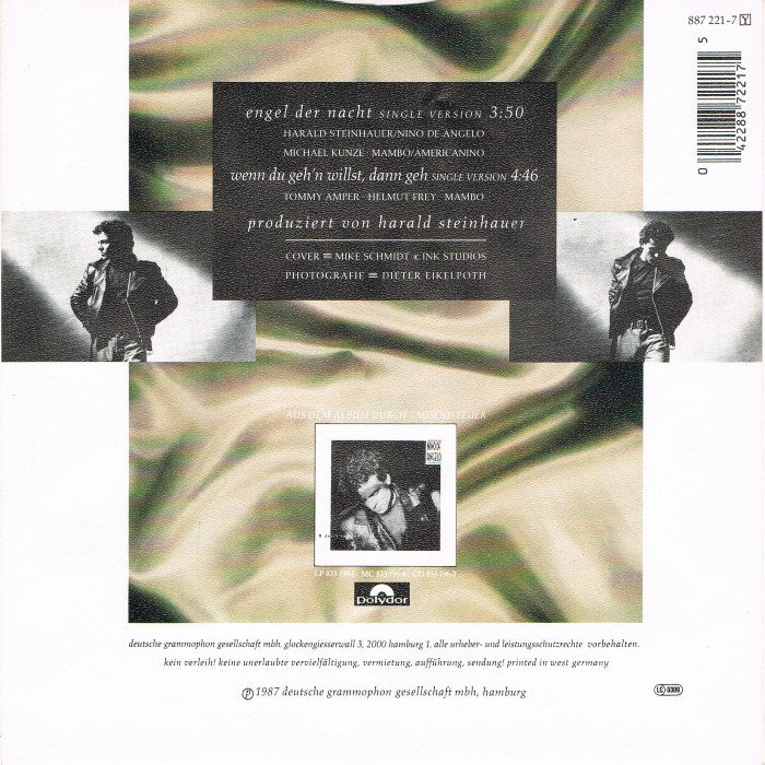 Nino de Angelo - Engel Der Nacht 21318 Vinyl Singles Vinyl Very Good (VG) <br> Hoes Good Plus (G+)