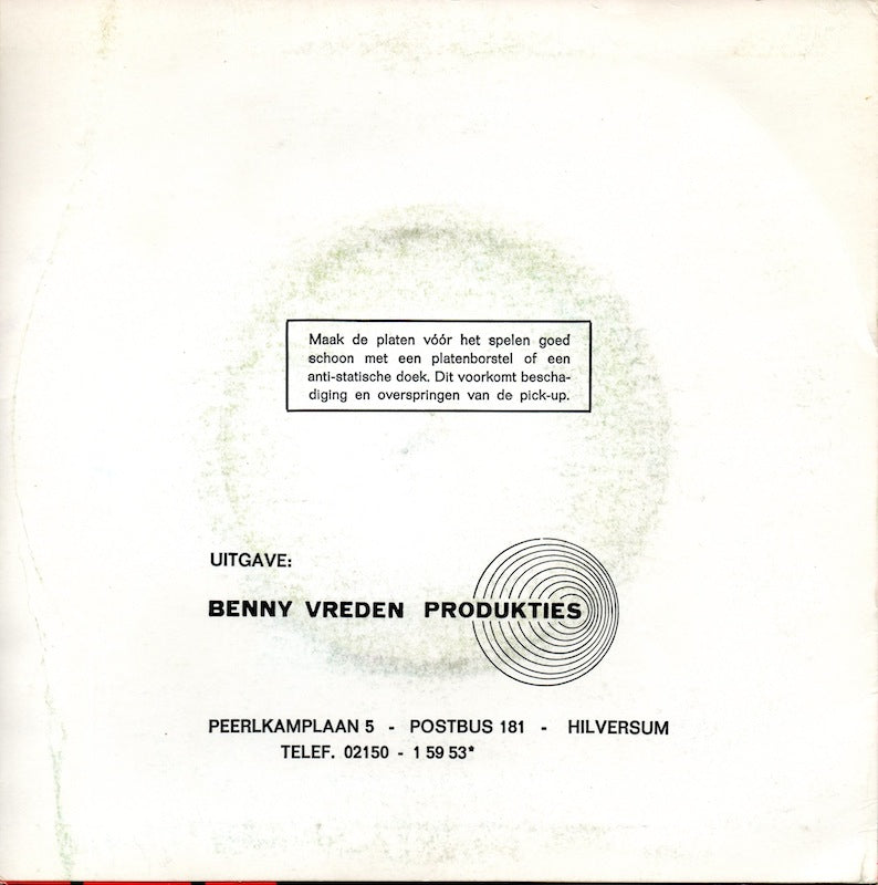 No Artist - De Stijve Poppen Vinyl Singles Vinyl Very Good (VG) <br> Hoes Good Plus (G+)