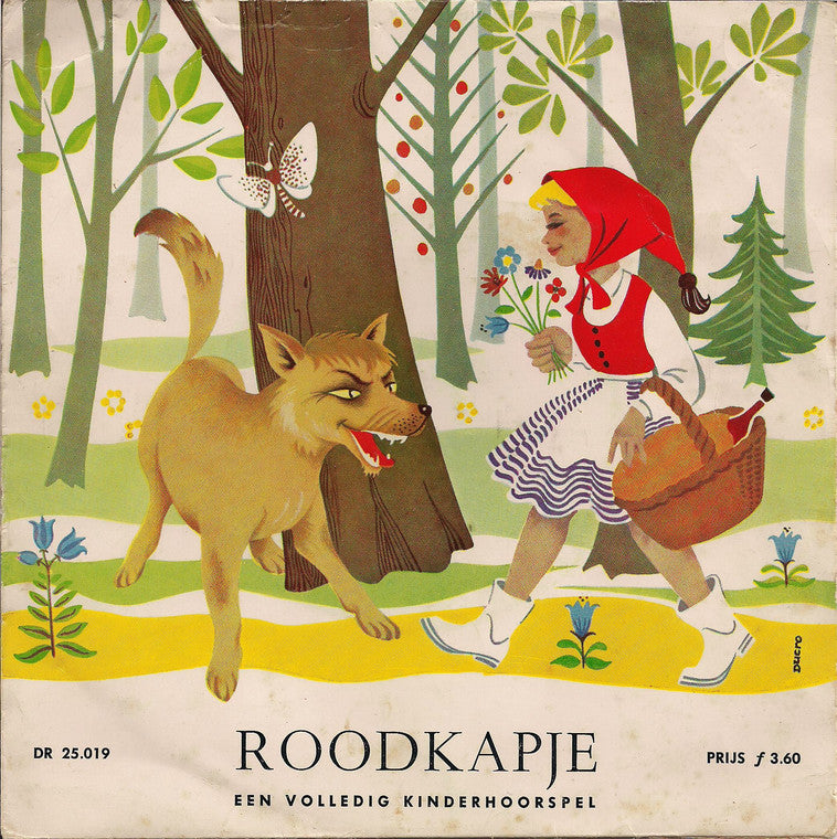 Unknown Artist - Roodkapje Vinyl Singles Vinyl Very Good (VG) <br> Hoes Good Plus (G+)