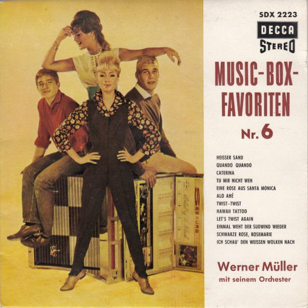 Werner Muller Mit Seine Orchester - Music Box Favoriten 6 Vinyl Singles