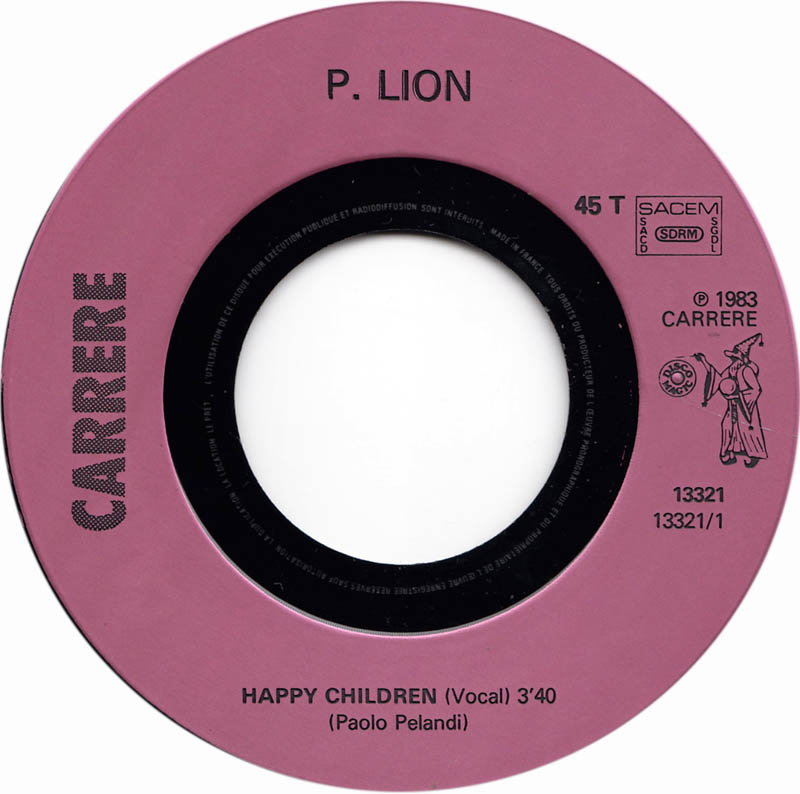 P. Lion - Happy Children 37696 Vinyl Singles