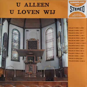 Unknown Artist - U Alleen U Loven Wij (LP)) 45109 Vinyl LP VINYLSINGLES.NL