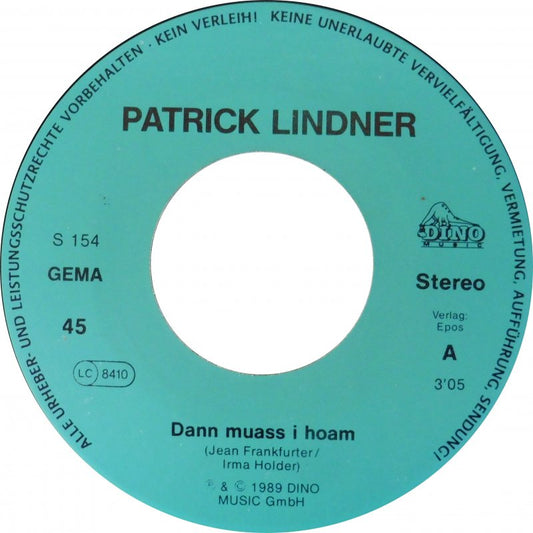 Patrick Lindner - Dann Muass I Hoam