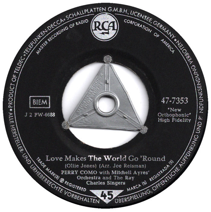 Perry Como Mandolins In The Moonlight VINYLSINGLES.NL