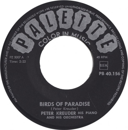 Peter Kreuder His Piano And His Orchestra - Birds Of Paradise