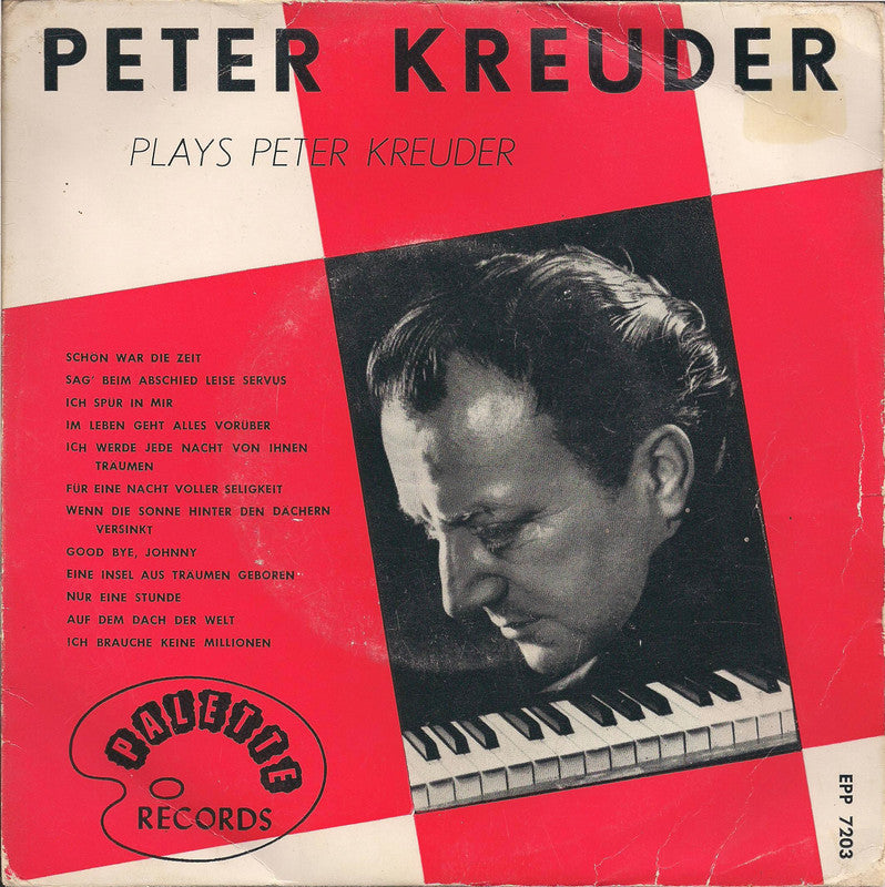 Peter Kreuder - Plays Peter Kreuder 29908 Vinyl Singles EP