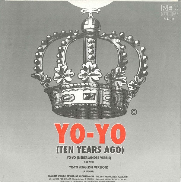 Plaza - Yo-Yo (Ten Years Ago) Vinyl Singles Vinyl Very Good (VG) <br> Hoes Good Plus (G+)