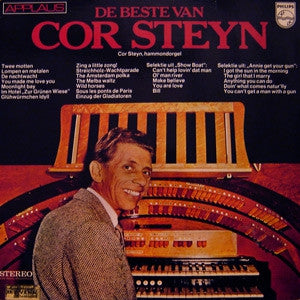 Cor Steyn - De Beste Van Cor Steyn (LP) Vinyl LP Vinyl Very Good (VG) <br> Hoes Good Plus (G+)