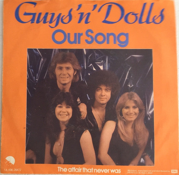 Guys 'N' Dolls - Our Song 42060 Vinyl Singles Vinyl Very Good (VG) <br> Hoes Good Plus (G+)