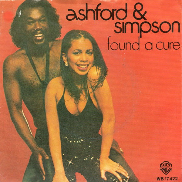 Ashford & Simpson - Found A Cure Vinyl Singles Vinyl Very Good (VG) <br> Hoes Good Plus (G+)