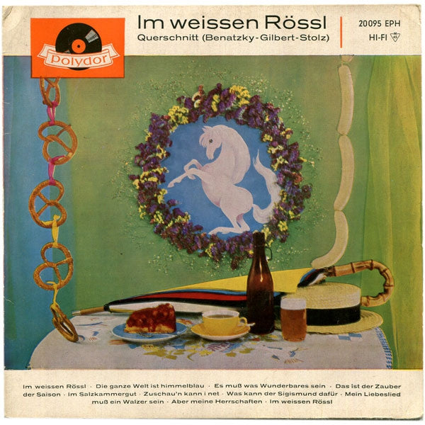 Benatzky - Gilbert - Stolz Im Weissen Rossl Querschnitt Vinyl Singles EP Vinyl Very Good (VG) <br> Hoes Good Plus (G+)