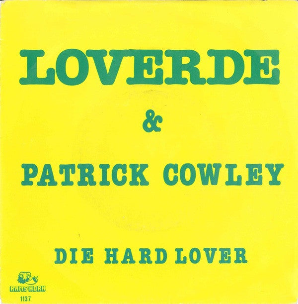 Loverde - Die Hard Lover 27050 Vinyl Singles Vinyl Very Good (VG) <br> Hoes Good Plus (G+)