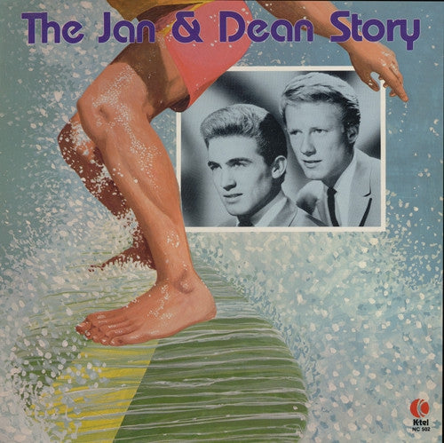 Jan & Dean - The Jan & Dean Story (LP) Vinyl LP Vinyl Very Good (VG) <br> Hoes Good Plus (G+)
