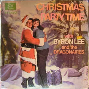 Byron Lee - Christmas Party Time (LP) Vinyl LP Vinyl Very Good (VG) <br> Hoes Good Plus (G+)