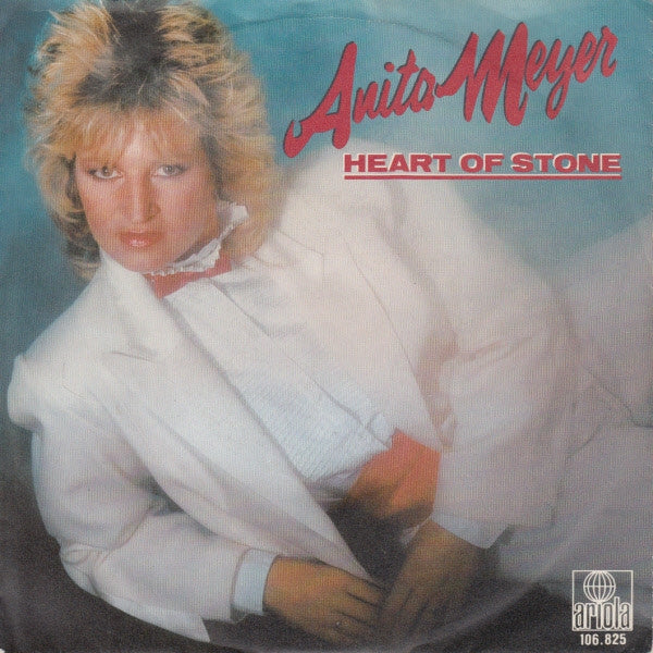 Anita Meyer - Heart Of Stone 34093 Vinyl Singles Vinyl Very Good (VG) <br> Hoes Good Plus (G+)