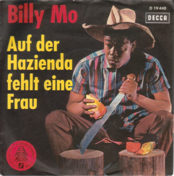 BIlly Mo / Gerd Bottcher - Auf Der Hazienda Fehlt Eine Frau Vinyl Singles Vinyl Very Good (VG) <br> Hoes Good Plus (G+)