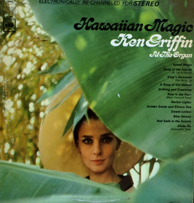 Ken Griffin - Hawaiian Magic (LP) Vinyl LP Vinyl Very Good (VG) <br> Hoes Good Plus (G+)