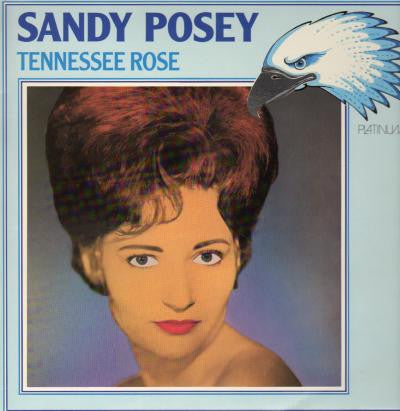 Sandy Posey - Tennessee Rose (LP) Vinyl LP Vinyl Very Good (VG) <br> Hoes Good Plus (G+)