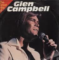 Glen Campbell - The Great Hits Of (LP) Vinyl LP Vinyl Very Good (VG) <br> Hoes Good Plus (G+)