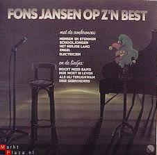 Fons Jansen - Fons Op Z'n Best (LP) Vinyl LP Vinyl Very Good (VG) <br> Hoes Good Plus (G+)