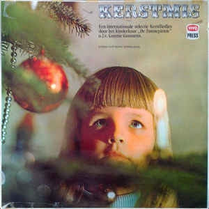 Kinderkoor De Zonnepiiten - Kerstmis (LP) Vinyl LP Vinyl Very Good (VG) <br> Hoes Good Plus (G+)