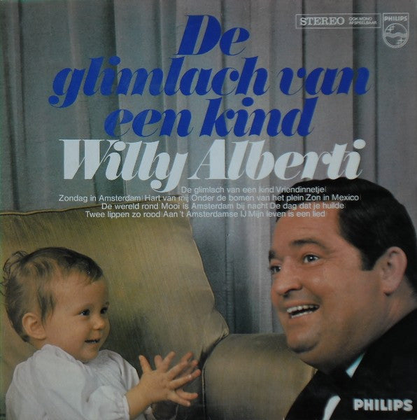 Willy Alberti - De Glimlach Van Een Kind (LP) Vinyl LP Vinyl Very Good (VG) <br> Hoes Good Plus (G+)