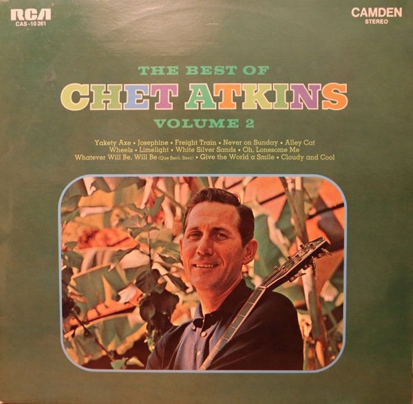 Chet Atkins - The Best Of Chet Atkins Volume * (LP) Vinyl LP Vinyl Very Good (VG) <br> Hoes Good Plus (G+)