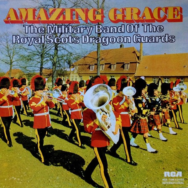 Military Band Of The Royal Scots Dragoon Guards - Amazing Grace (LP) Vinyl LP Vinyl (VG) <br> Hoes (G+)