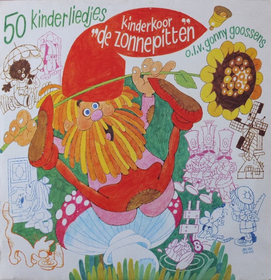 Zonnepitten - 50 kinderliedjes (LP) 45039 43905 44632 48379 49156 Vinyl LP VINYLSINGLES.NL