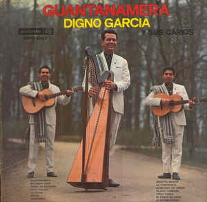 Digno Garcia - Guantanamera (LP) Vinyl LP Vinyl Very Good (VG) <br> Hoes Good Plus (G+)