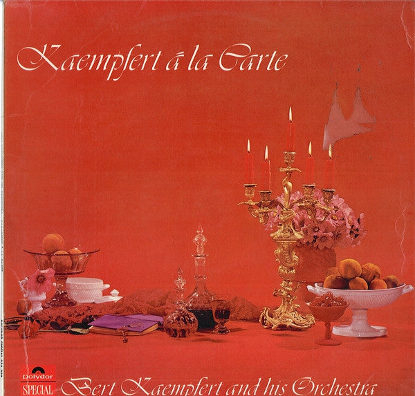 Bert Kaempfert - Kaempfert Á La Carte (LP) Vinyl LP Vinyl Very Good (VG) <br> Hoes Good Plus (G+)