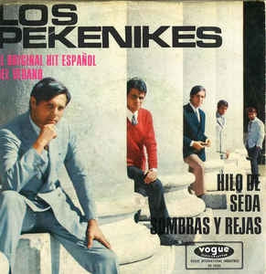 Los Pekenikes - Hilo De Seda Vinyl Singles Vinyl Very Good (VG) <br> Hoes Good Plus (G+)