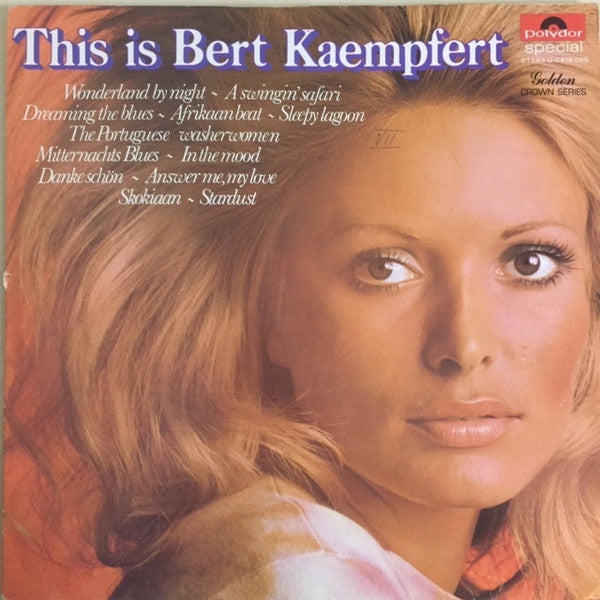 Bert Kaempfert - This Is Bert Kaempfert (LP) Vinyl LP Vinyl Very Good (VG) <br> Hoes Good Plus (G+)