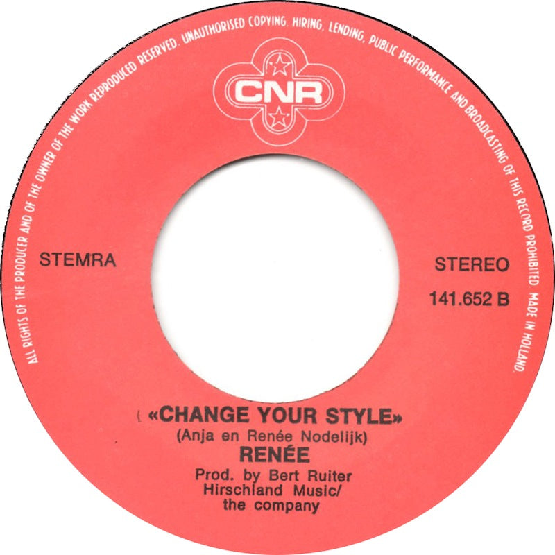 Renee - Jimmy Vinyl Singles