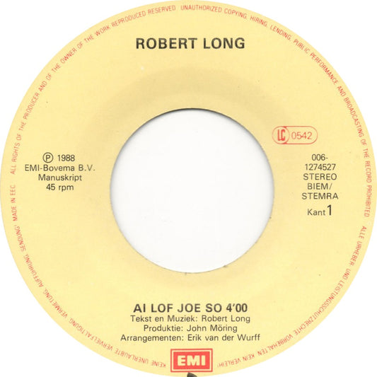 Robert Long - Ai Lof Joe So
