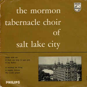 Mormon Tabernacle Choir Of Salt Lake City - The Mormon Taber Vinyl Singles Vinyl (VG) <br> Hoes (G+)