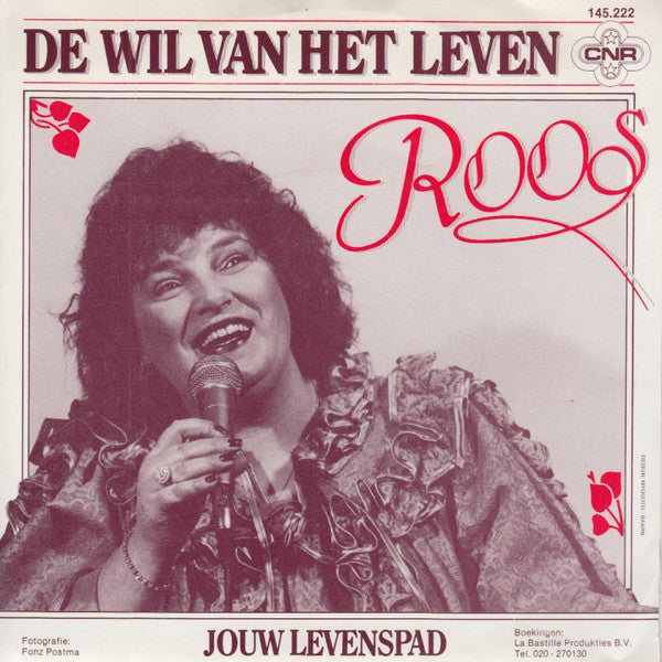 Roos - De Wil Van Het Leven 10353 Vinyl Singles Vinyl Very Good (VG) <br> Hoes Good Plus (G+)