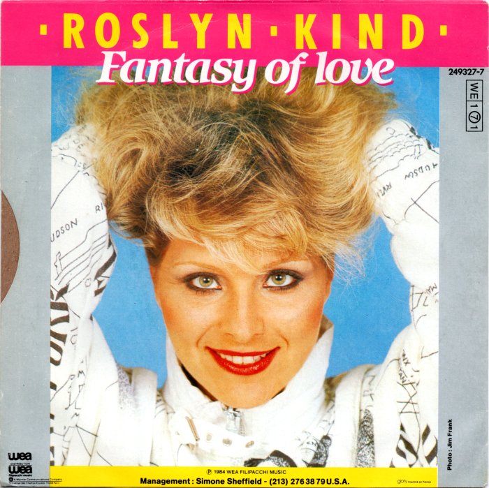 Roslyn Kind - Sad Vinyl Singles Vinyl Very Good (VG) <br> Hoes Good Plus (G+)