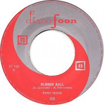 Barry Frank - Rubber Ball 08427 Vinyl Singles Vinyl Goed / Hoes Generic