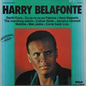 Harry Belafonte - Harry Belafonte (LP) Vinyl LP Vinyl Very Good (VG) <br> Hoes Good Plus (G+)