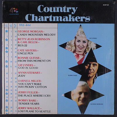 Various - Country Chartmakers (LP) Vinyl LP Vinyl Zeer Goed / Hoesje Goed "VINYLSINGLES.NL"