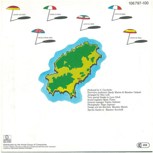 Sandy Marton - People From Ibiza Vinyl Singles Vinyl Very Good (VG) <br> Hoes Good Plus (G+)