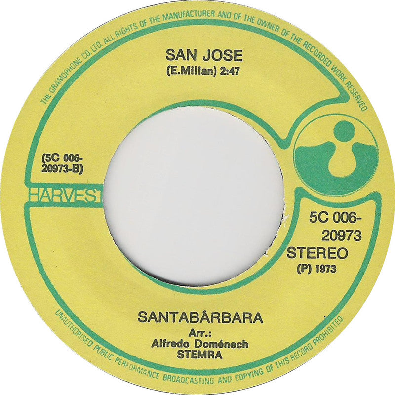 Santabárbara - Charly Vinyl Singles Vinyl Very Good (VG) <br> Hoes Good Plus (G+)