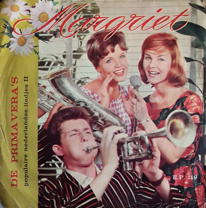Primavera's - Populaire Nederlandse Liedjes II 36467 Vinyl Singles EP Vinyl Zeer Goed / Hoesje Goed "VINYLSINGLES.NL"