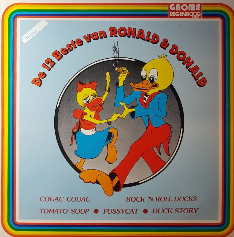 Ronald En Donald - De ** Beste Van Ronald En Donald (LP) Vinyl LP Vinyl Very Good (VG) <br> Hoes Good Plus (G+)