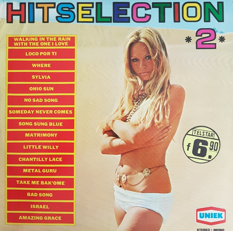 Unknown Artist - Hitselection 2 (LP) Vinyl LP Vinyl Very Good (VG) <br> Hoes Good Plus (G+)