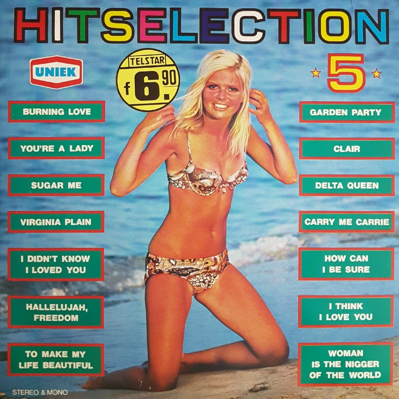 Various - Hitselection 5 (LP) Vinyl LP Vinyl Very Good (VG) <br> Hoes Good Plus (G+)