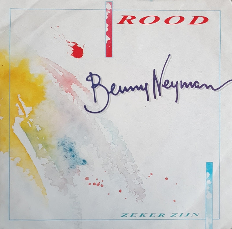 Benny Neyman - Rood Vinyl Singles Vinyl Very Good (VG) <br> Hoes Good Plus (G+)