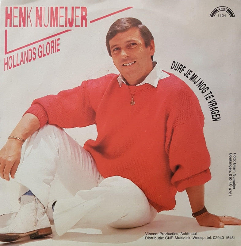 Henk Numeijer - Hollands Glorie Vinyl Singles Vinyl (VG) <br> Hoes (G+)