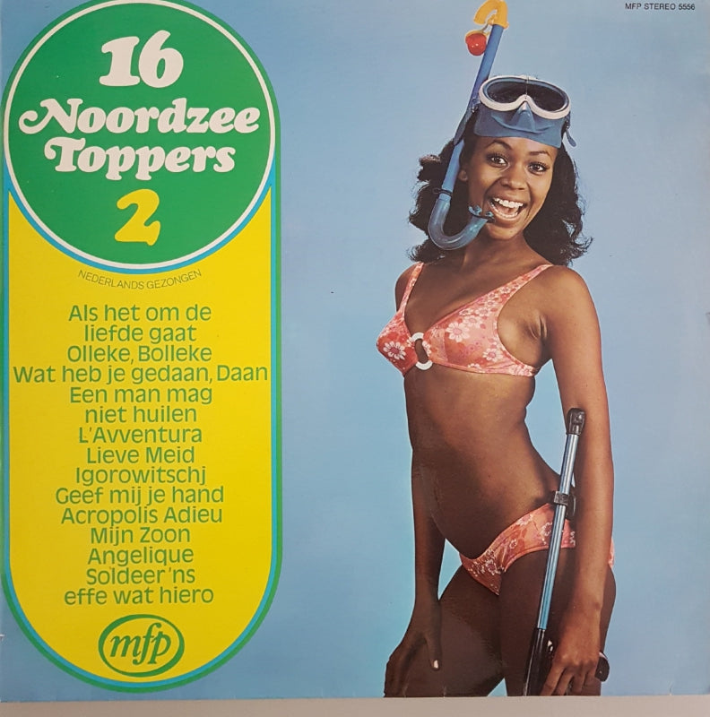 Various - ** Noordzee Toppers * (LP) Vinyl LP Vinyl Very Good (VG) <br> Hoes Good Plus (G+)